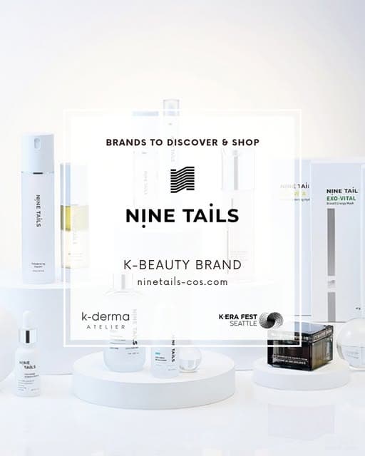 NINE TAILS — one of the K-beauty brands exhibiting